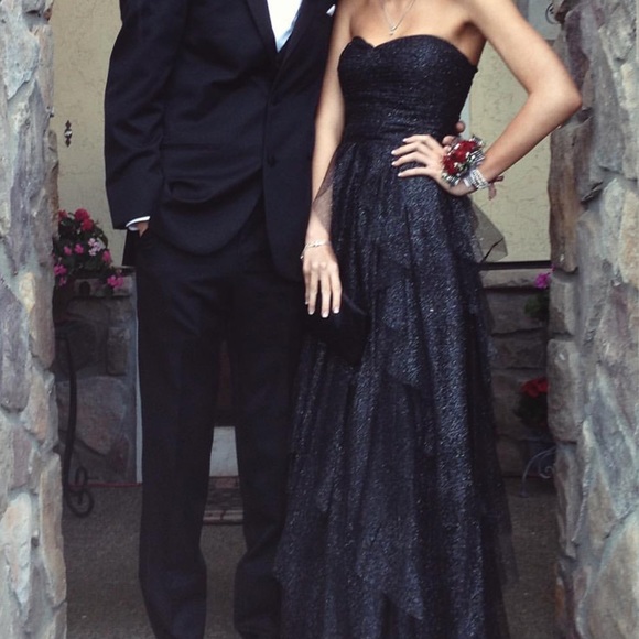 nordstrom black prom dress